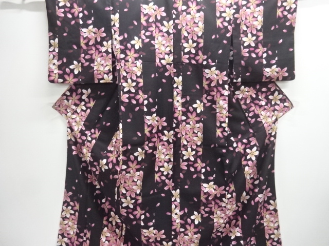 JAPANESE KIMONO / KOMON / FLOWER
